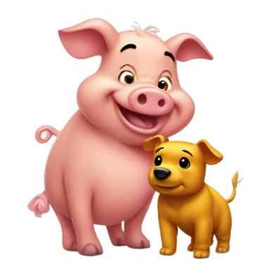piglet and winnie the poo sticker
