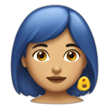 Fille brésilienne sticker