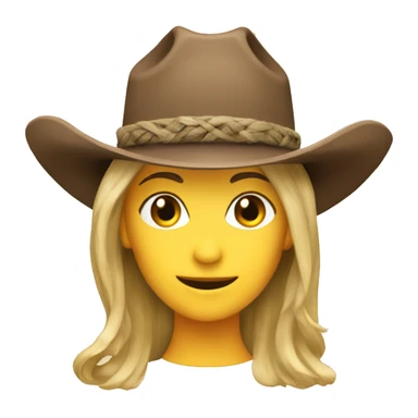 Coastal Cowgirl hat sticker