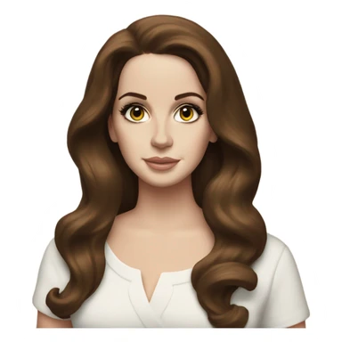 A Lana Del Rey emoji  sticker