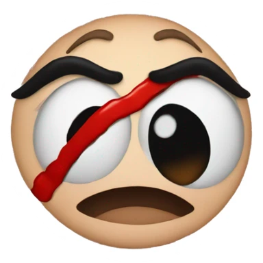 No kiss sign sticker