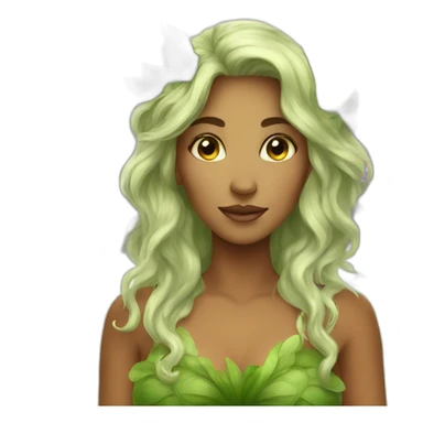 Mother Nature fairy sticker