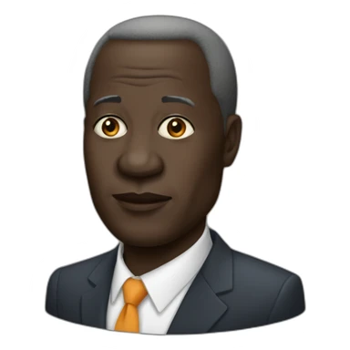 allassane dramane ouattara sticker