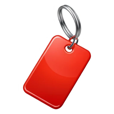 Tag vermelha sticker