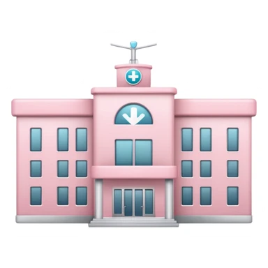 cute hospital light pink sticker