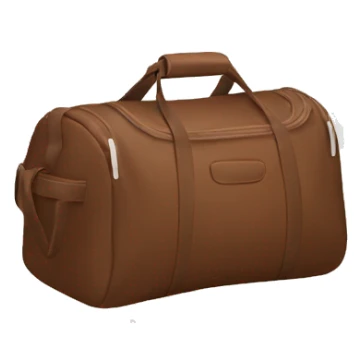 Brown sports bag sticker