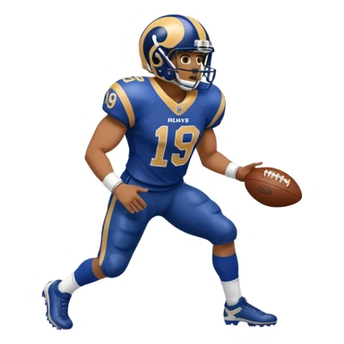 L.a. rams sticker