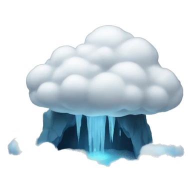 cloud cave sticker