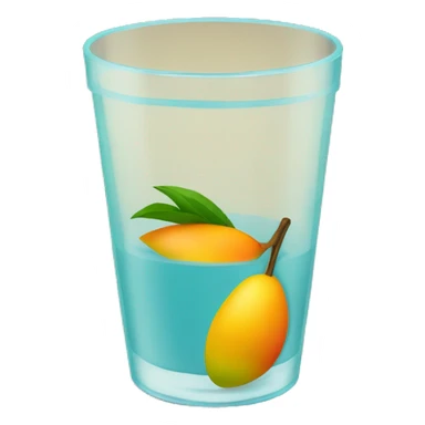 Mango en un vaso sticker