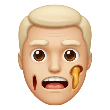 Guy with bad cavity sticker