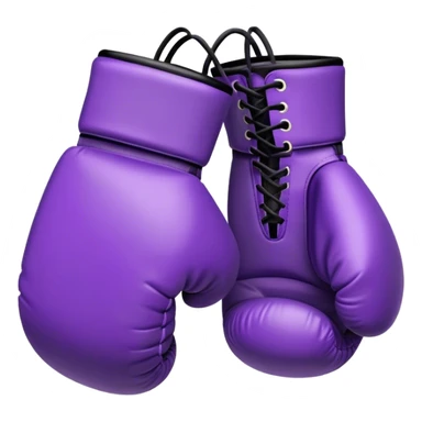 Purple box gloves  sticker