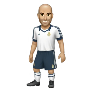 Zineddine Zidane sticker