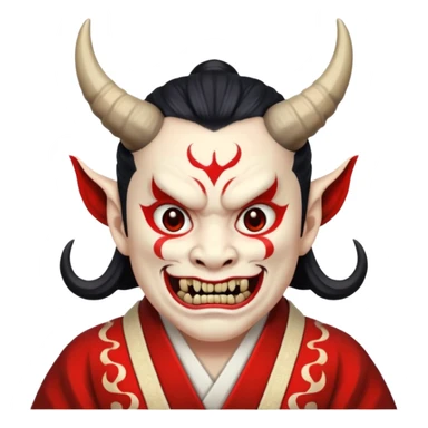 demonio japones sticker