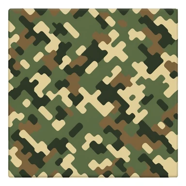 Army camouflage  sticker