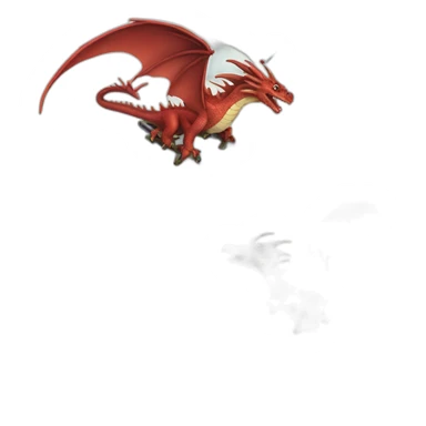 two head dragon on ski sticker