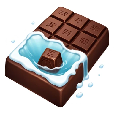 dark chocolate with sea salt sticker