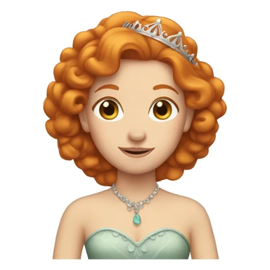 ginger princess sticker