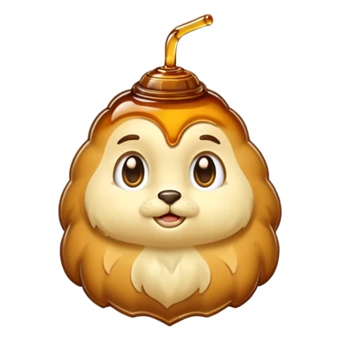 Ploye with maple syrup  sticker