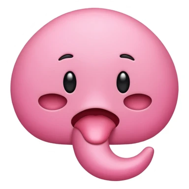 An emoji symbolizing a prostate sticker