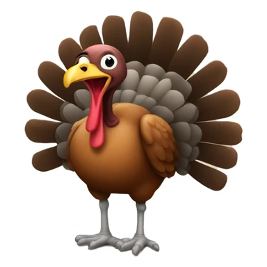 Turkey in pants  sticker
