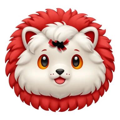 Fiocco morbido rosso sticker