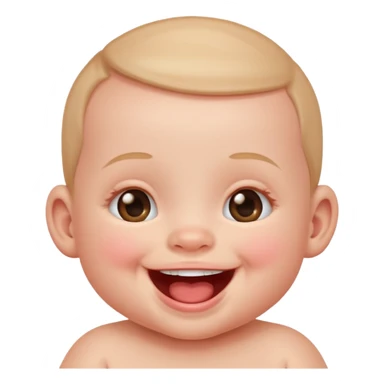 Bébé qui rigole sticker