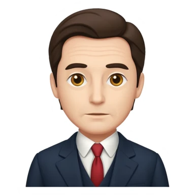 Oldstyle british vibe suit man sticker