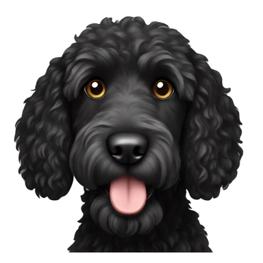 black labradoodle sticker