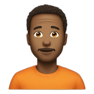 Elon Musi qui boie un jus d orange sticker