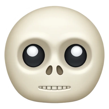 Un esqueleto  sticker