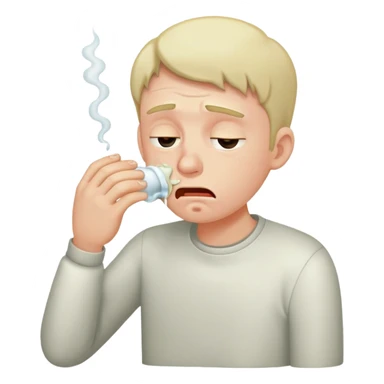 A guy throwing up 🤮  sticker