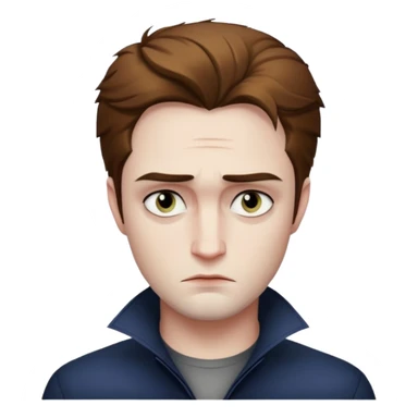 edward from twilight sticker