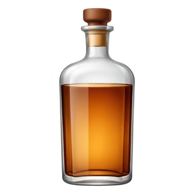 botella de licor vacia sticker