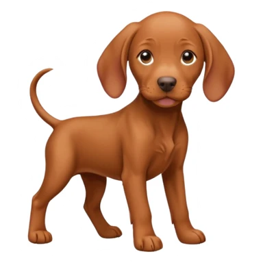 Vizsla puppy  sticker