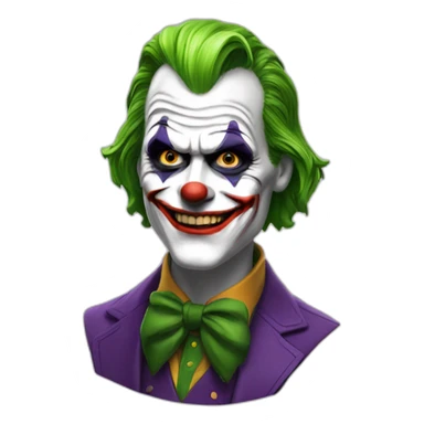 Joker from joker movie  sticker