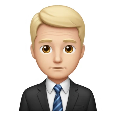 AN UNCLE with a tie in business clothes sticker