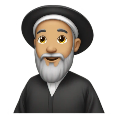 Imam kiss Rabbi sticker