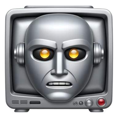 Titan tv man sticker