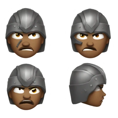 Anger warrior sticker