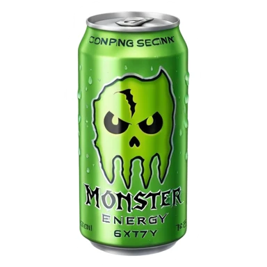 Monster energy drink sticker