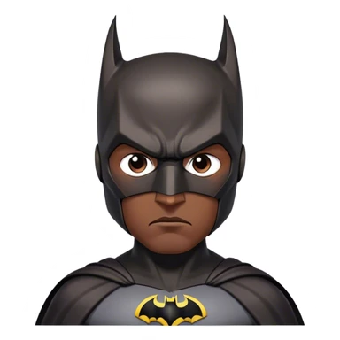 Batman with attitude  sticker