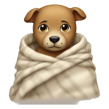 funny animals cuddled up in blanket sticker