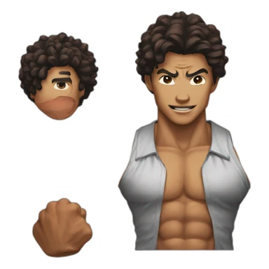 Baki sticker