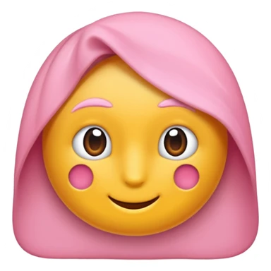 Pembe bir kuyruk İnce İnce sticker