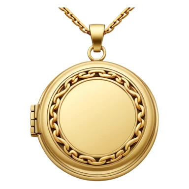 Chain Necklace Locket
 sticker