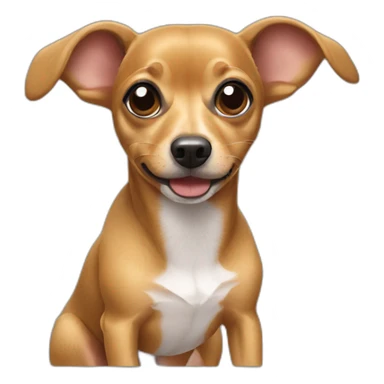 chiweenie sticker