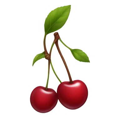 cherry red  sticker