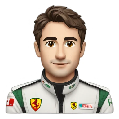 charles-leclerc-ferrari-f1-pilot sticker
