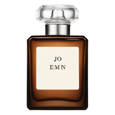 Jo malone brown perfume bottle sticker