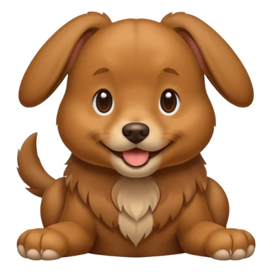 Three legged dog sticker